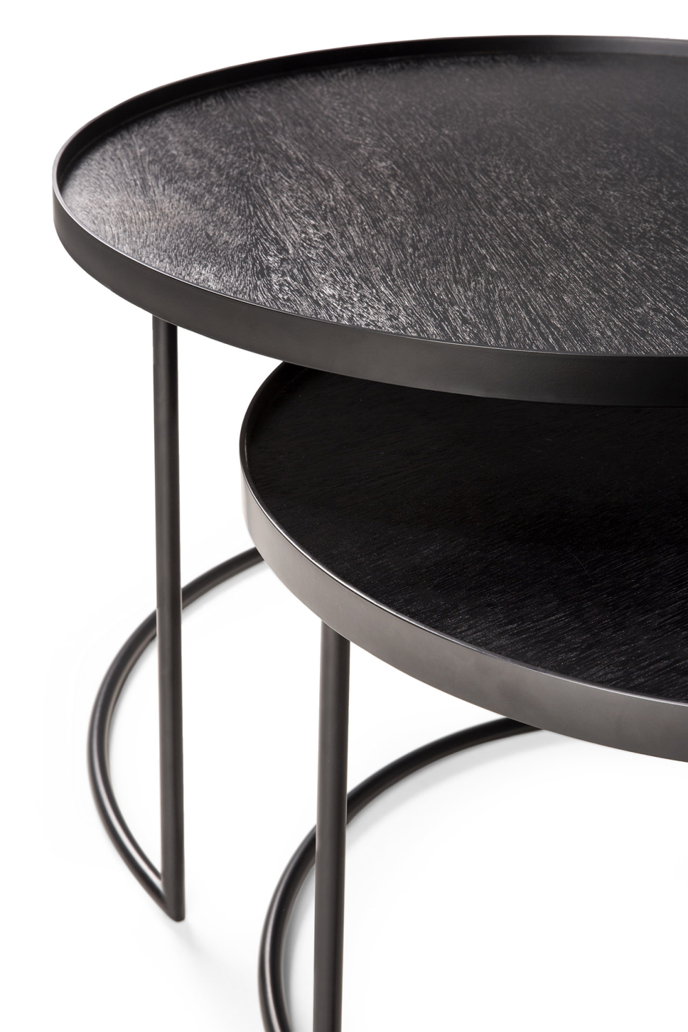   Round Tray Coffee Table set (2) | Oroa.com