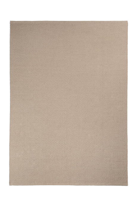   Traditional Brown Flat-Weaved Indoor/Outdoor Rug | Oroa.com