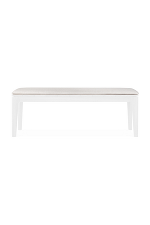   2-Seater Teak Cushioned Outdoor Bench | Oroa.com