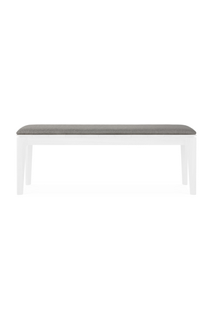   2-Seater Teak Cushioned Outdoor Bench | Oroa.com