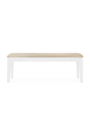   2-Seater Teak Cushioned Outdoor Bench | Oroa.com