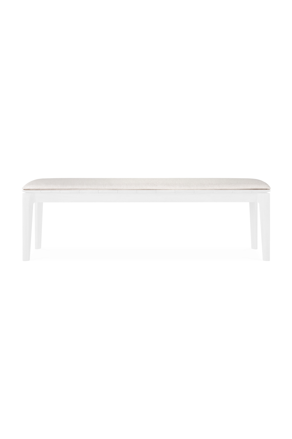   3-Seater Teak Cushioned Outdoor Bench | Oroa.com