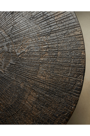   Metallic Oval Coffee Table | Oroa.com