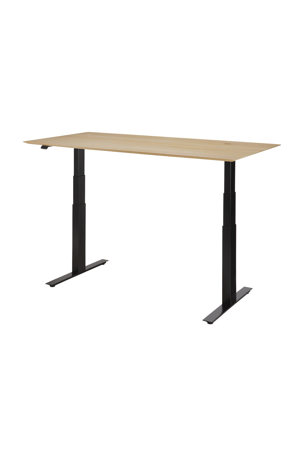   Oak Adjustable Desk L | Oroa.com