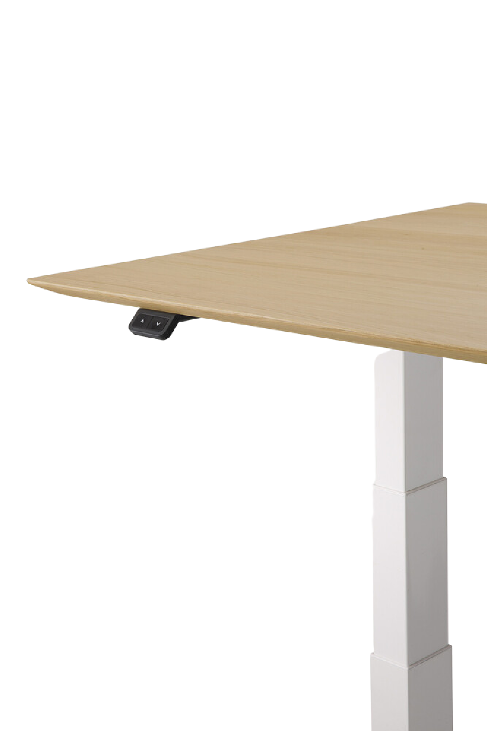   Oak Adjustable Desk L | Oroa.com