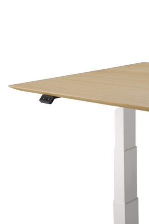   Oak Adjustable Desk L | Oroa.com