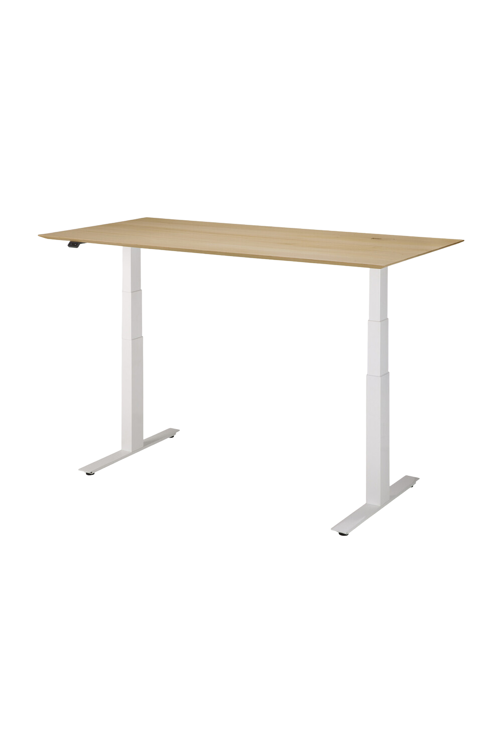   Oak Adjustable Desk L | Oroa.com