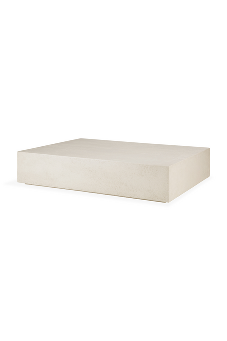   White Rectangular Coffee Table | Oroa.com