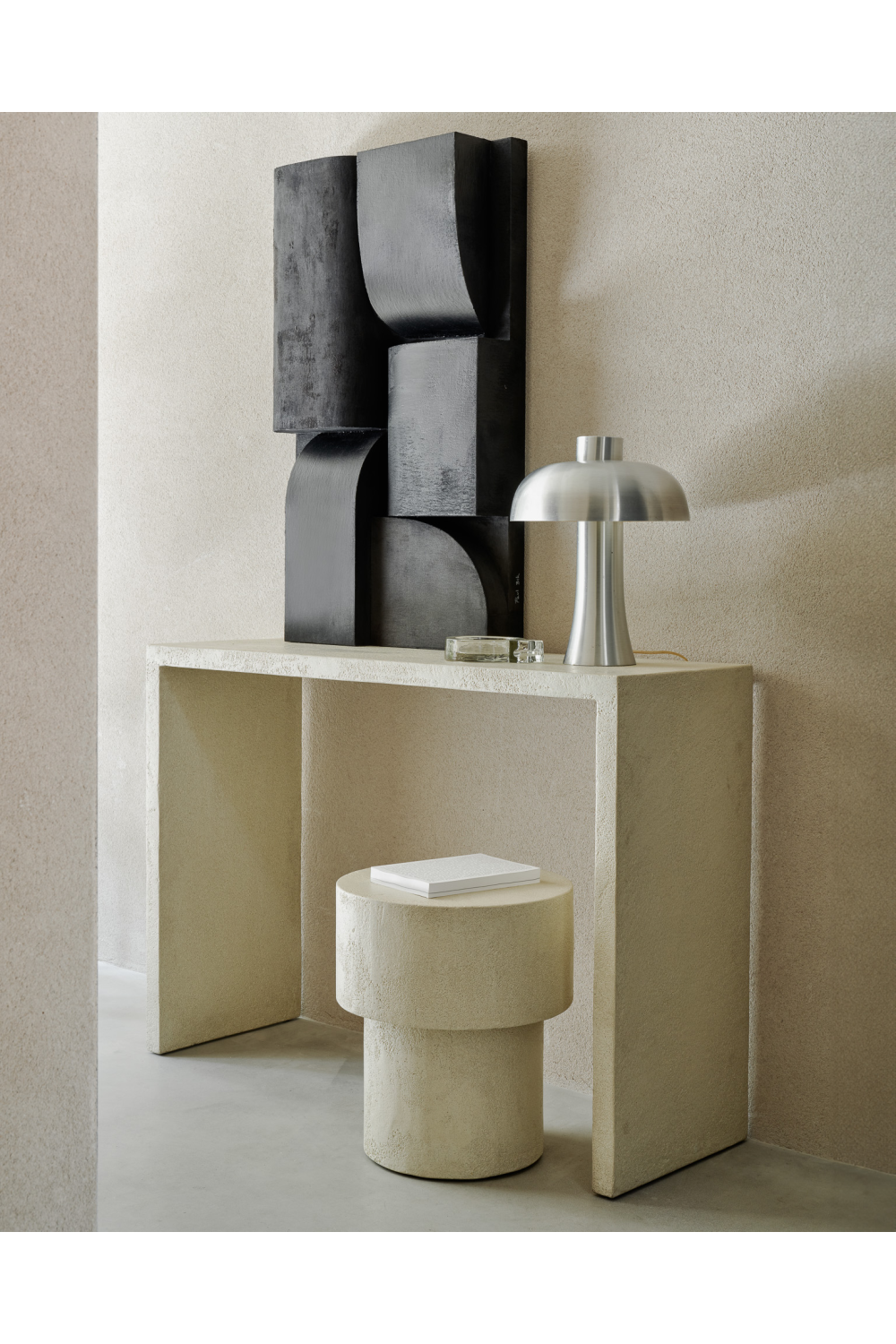   Minimalist White Console Table | Oroa.com