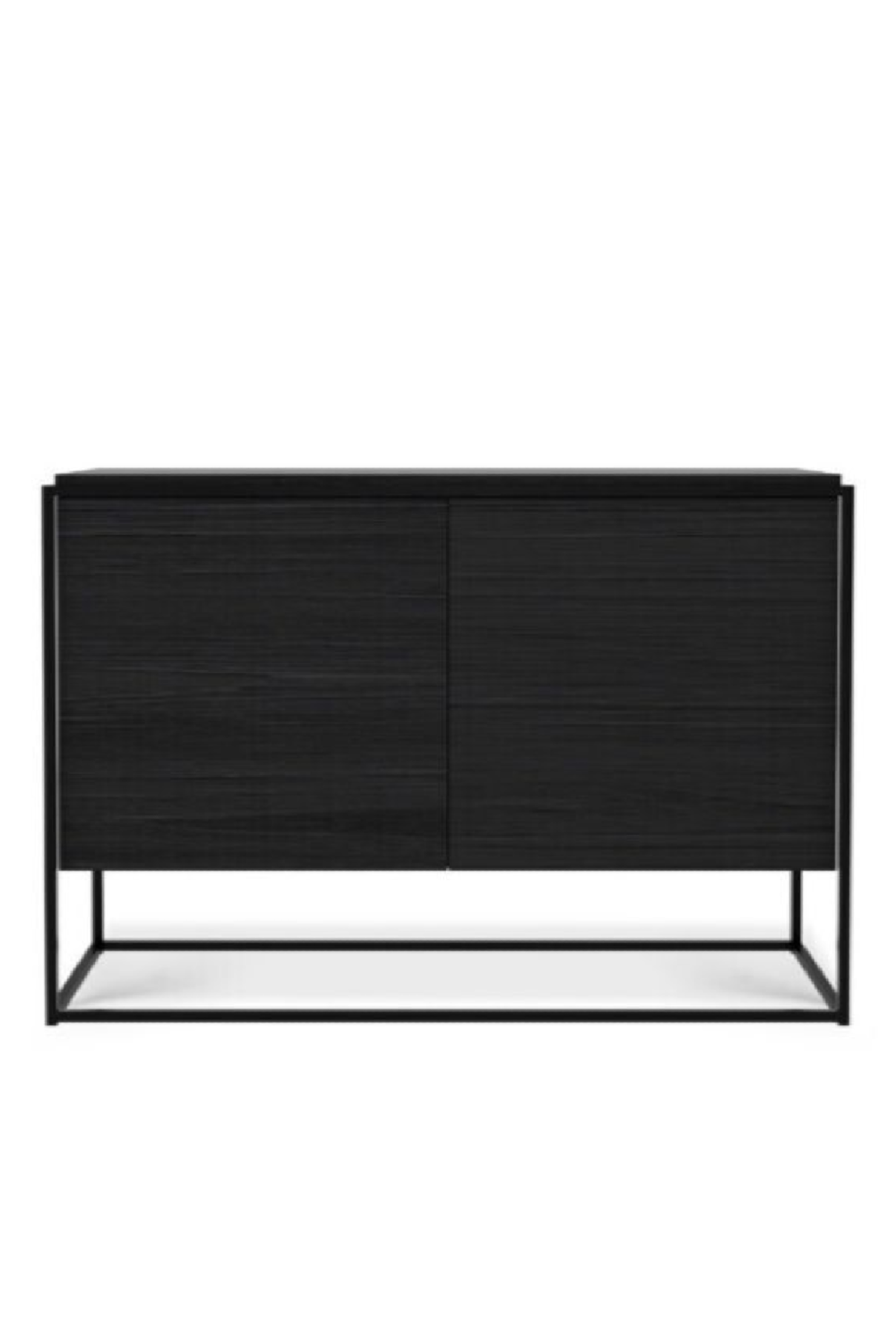   2-Door Wooden Black Oak Sideboard | Oroa.com