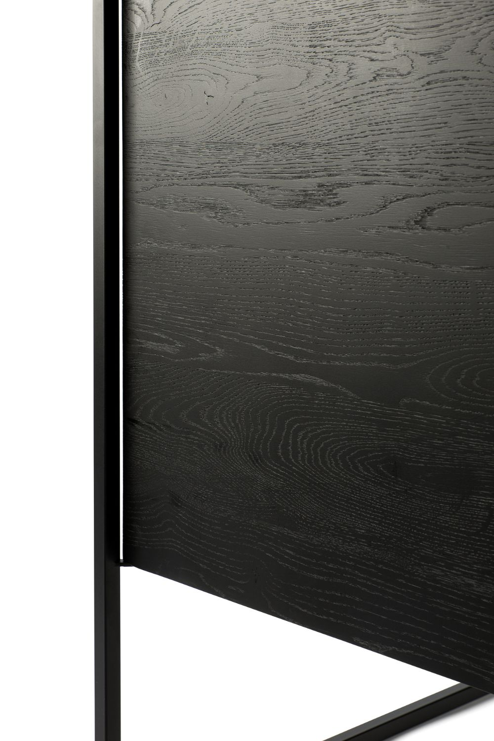   2-Door Wooden Black Oak Sideboard | Oroa.com