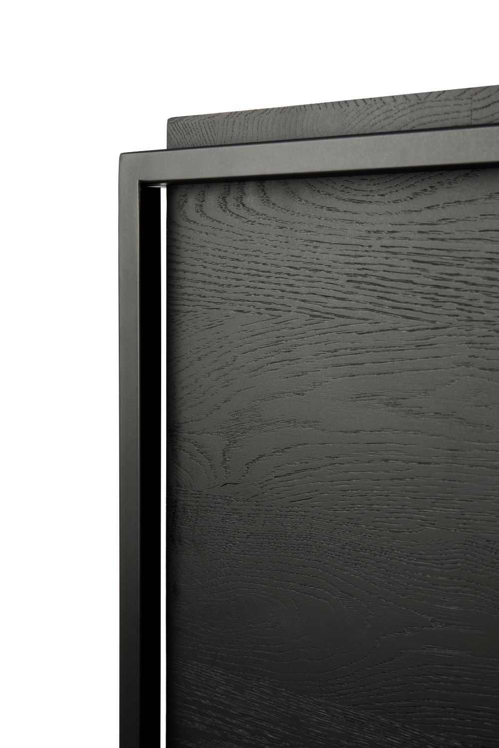   2-Door Wooden Black Oak Sideboard | Oroa.com