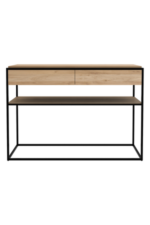   Rectangular 2-Drawer Console Table | Oroa.com
