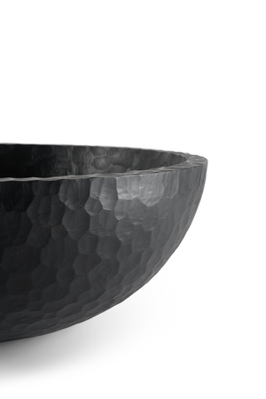  Varnished Mahogany Carved Bowl XL | Oroa.com