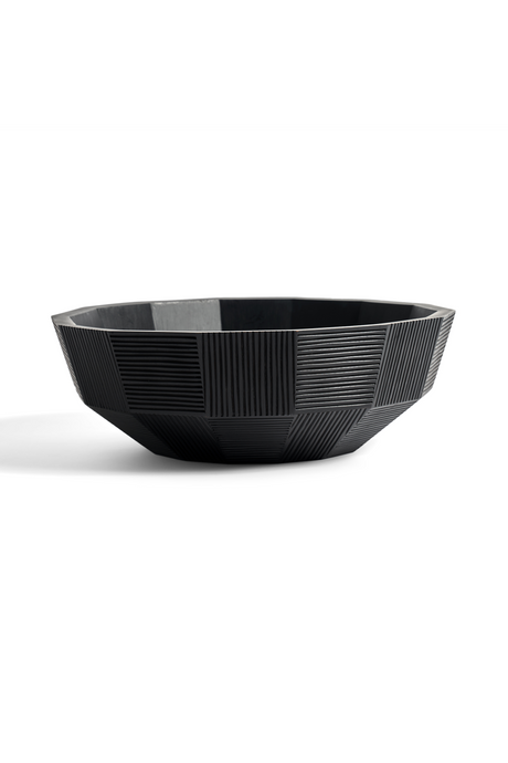   Black Mahogany Modern Bowl | Oroa.com