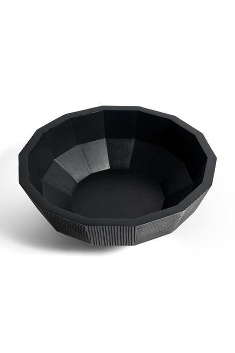   Black Mahogany Modern Bowl | Oroa.com