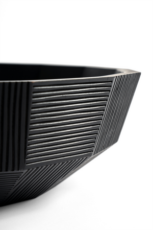   Black Mahogany Modern Bowl | Oroa.com