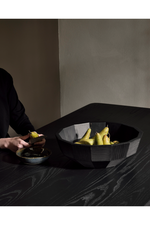   Black Mahogany Modern Bowl | Oroa.com