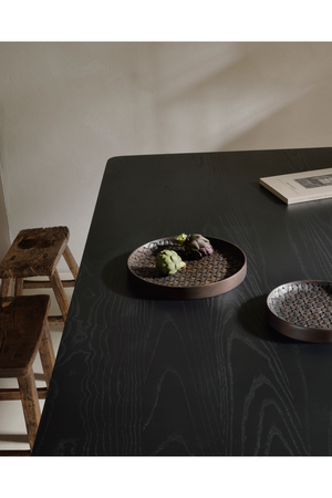  Brown Mahogany Bowl Set (3) | Oroa.com