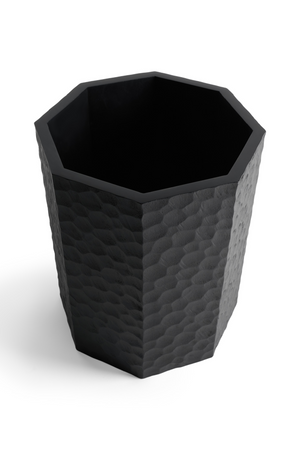   Varnished Mahogany Paper Basket | Oroa.com