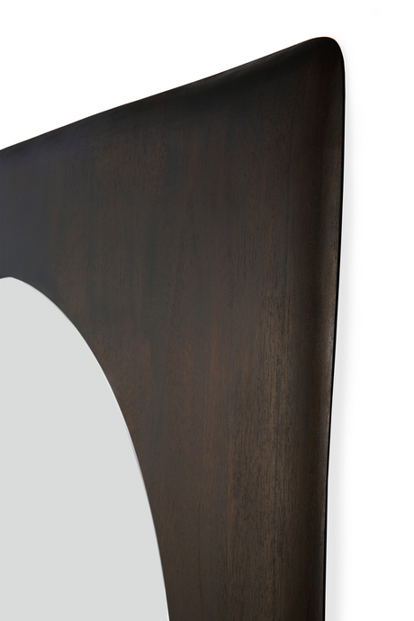   Varnished Mahogany Wall Mirror | Oroa.com