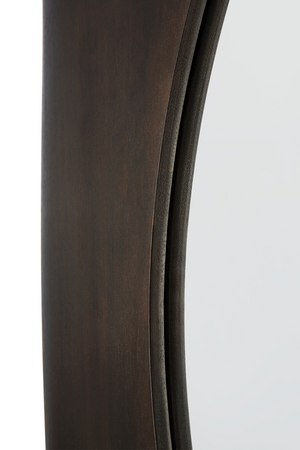   Varnished Mahogany Wall Mirror | Oroa.com