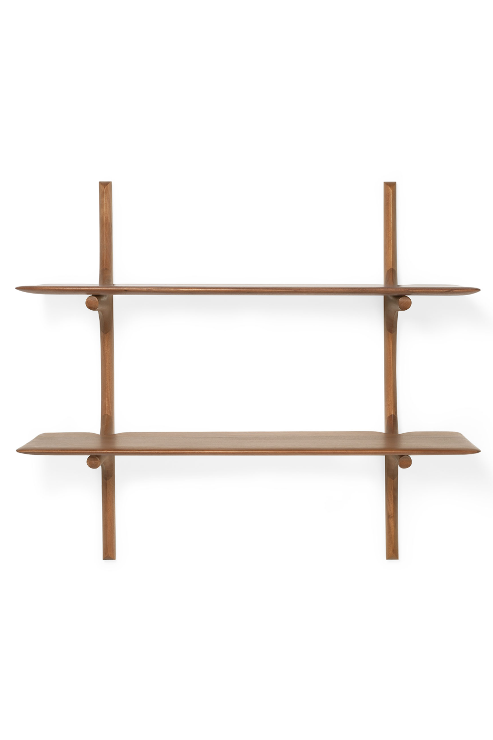   Varnished Mahogany Wall Shelf | Oroa.com