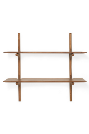   Varnished Mahogany Wall Shelf | Oroa.com