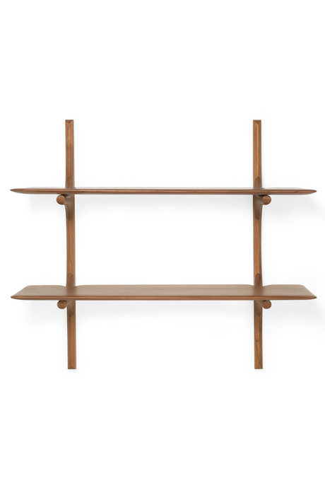   Varnished Mahogany Wall Shelf | Oroa.com