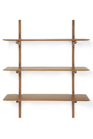   Varnished Mahogany Wall Shelf | Oroa.com