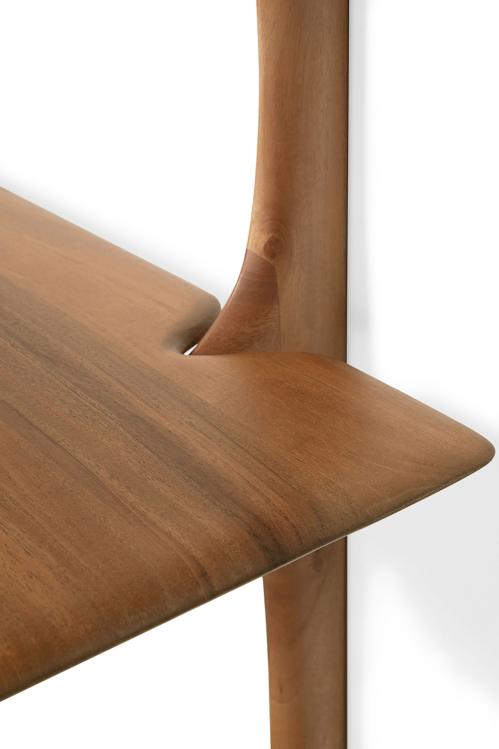   Varnished Mahogany Wall Shelf | Oroa.com