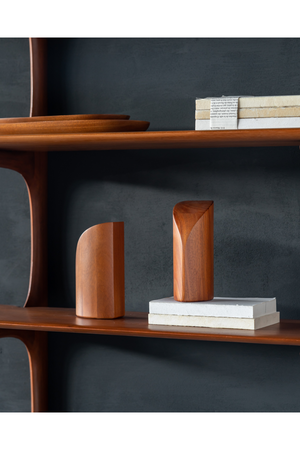   Varnished Mahogany Wall Shelf | Oroa.com