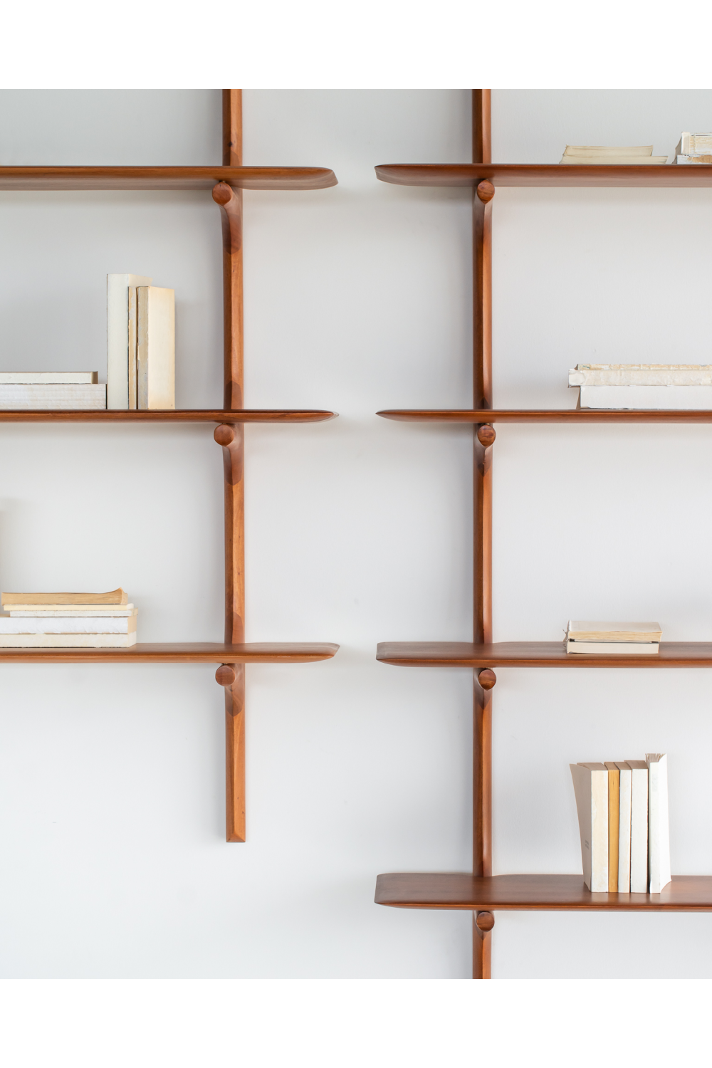   Varnished Mahogany Wall Shelf | Oroa.com