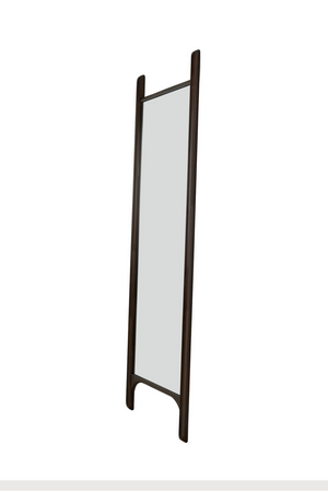   Brown Mahogany Floor Mirror | Oroa.com