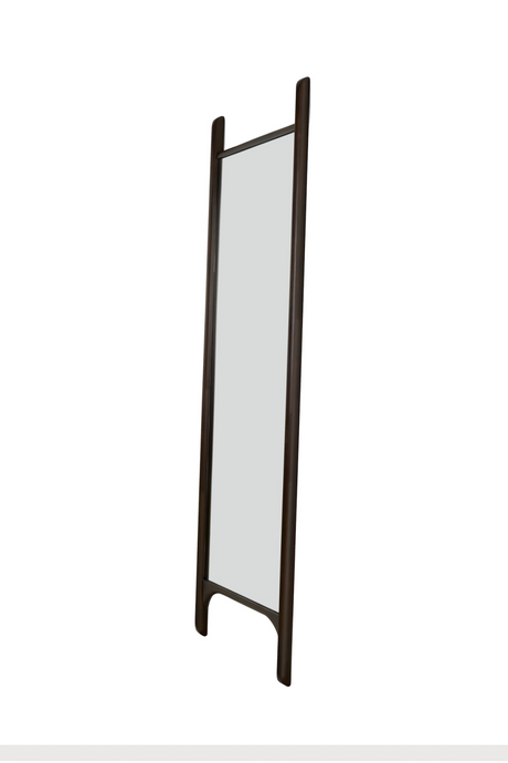  Brown Mahogany Floor Mirror | Oroa.com