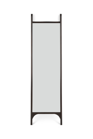   Brown Mahogany Floor Mirror | Oroa.com