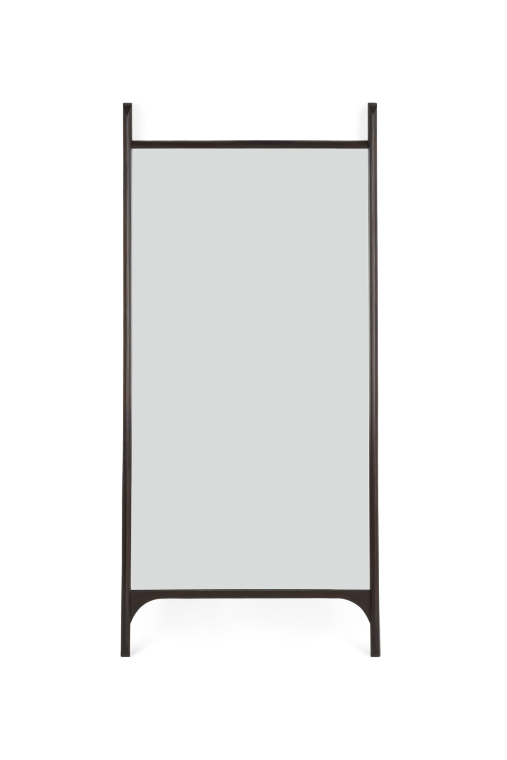   Brown Mahogany Floor Mirror | Oroa.com