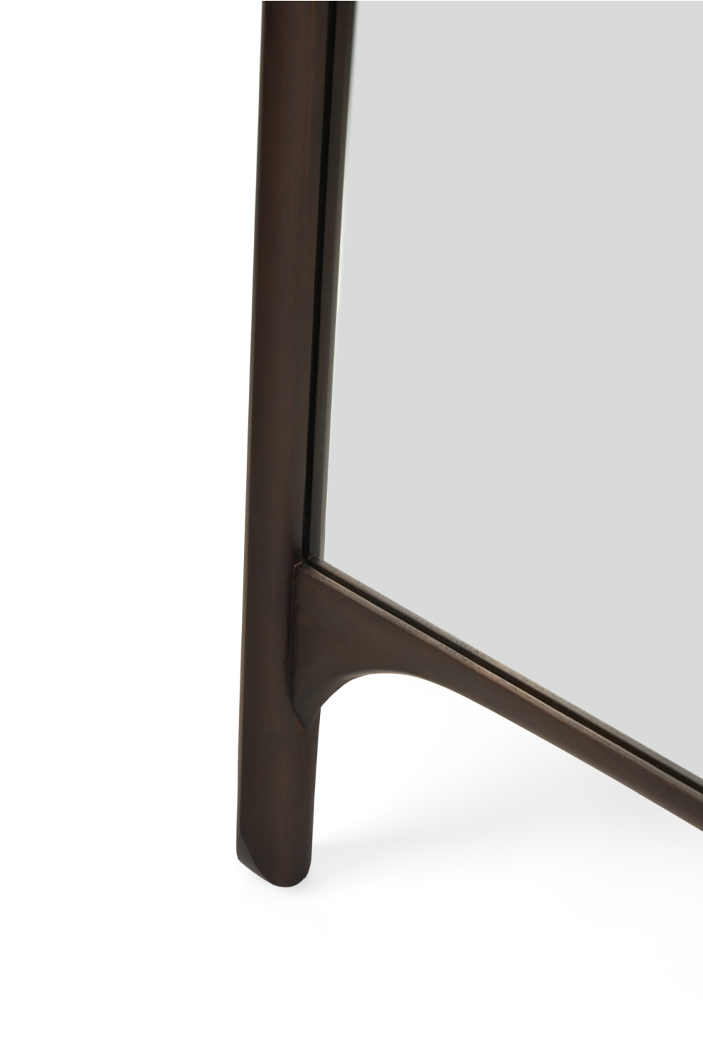   Brown Mahogany Floor Mirror | Oroa.com