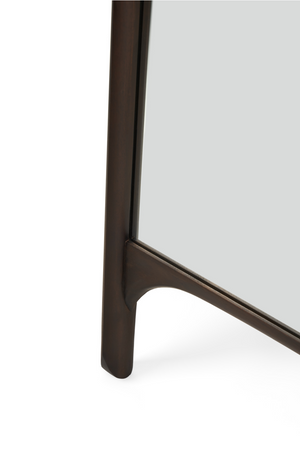   Brown Mahogany Floor Mirror | Oroa.com