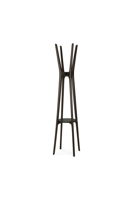   Brown Mahogany Coat Stand | Oroa.com