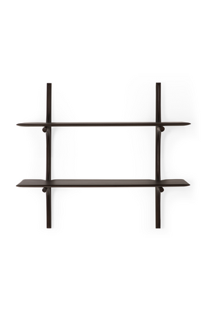   Brown Mahogany Wall Shelf | Oroa.com