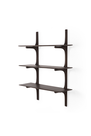   Brown Mahogany Wall Shelf | Oroa.com