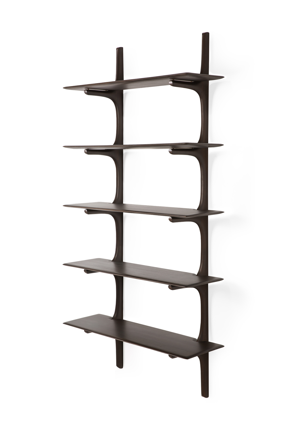  Brown Mahogany Wall Shelf | Oroa.com
