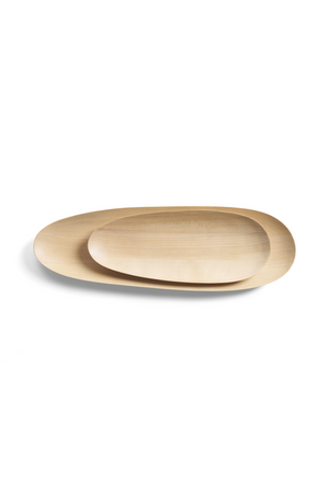   Hand-carved Oval Boards Set (2) | Oroa.com