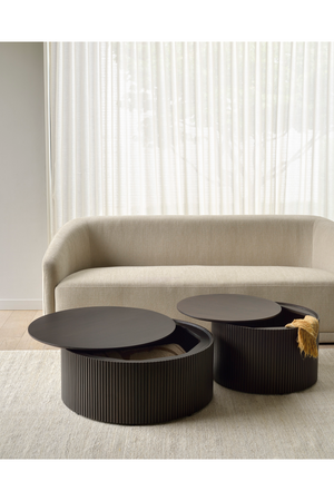   Round Storage Coffee Table | Oroa.com