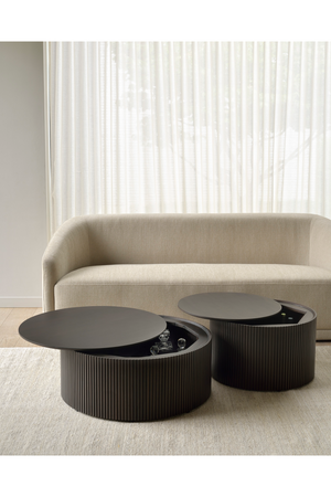   Round Storage Coffee Table | Oroa.com