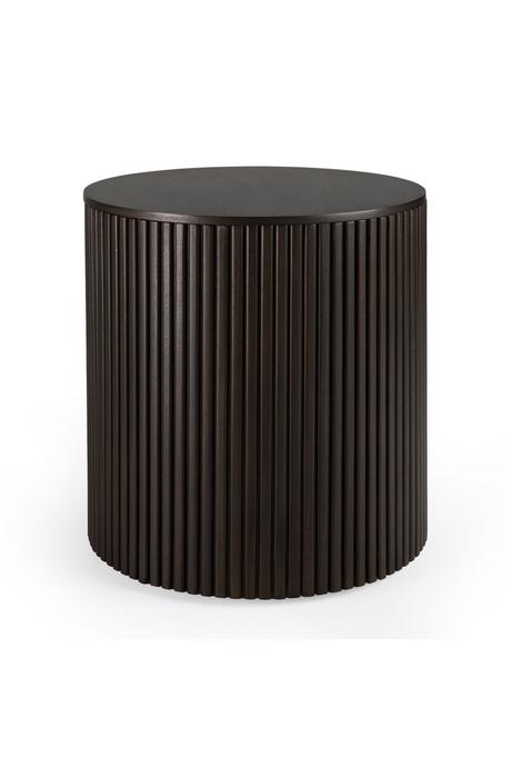   Brown Mahogany Storage Side Table | Oroa.com