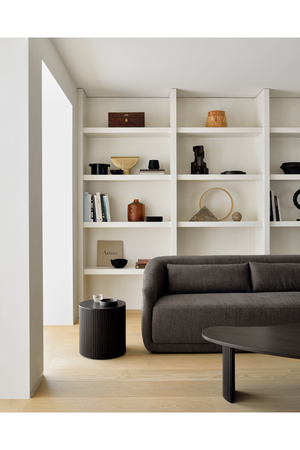  Brown Mahogany Storage Side Table | Oroa.com