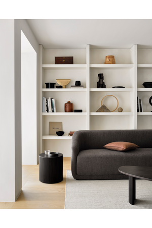   Brown Mahogany Storage Side Table | Oroa.com