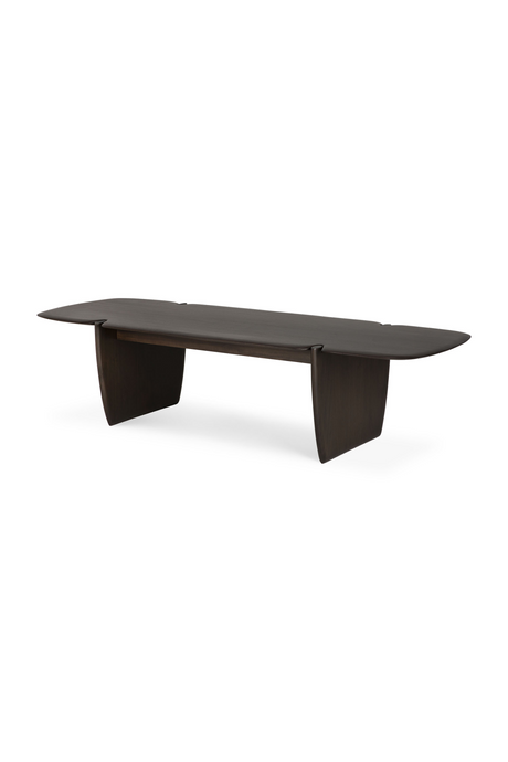   Brown Rectangular Coffee Table | Oroa.com